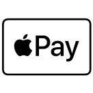 Logo de Apple Pay sobre fondo blanco