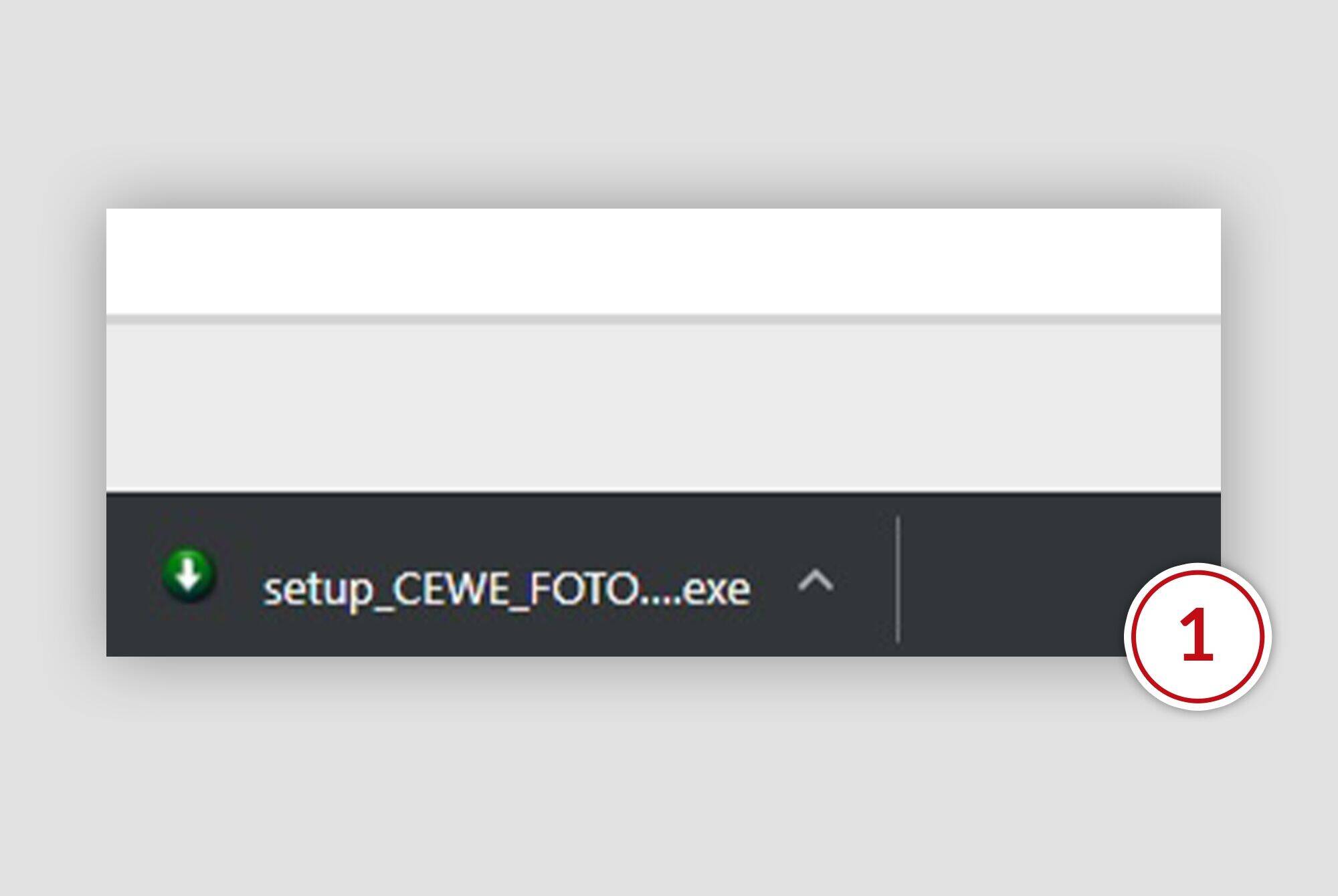 Descarga de una configuración de CEWE FOTOBUCH.