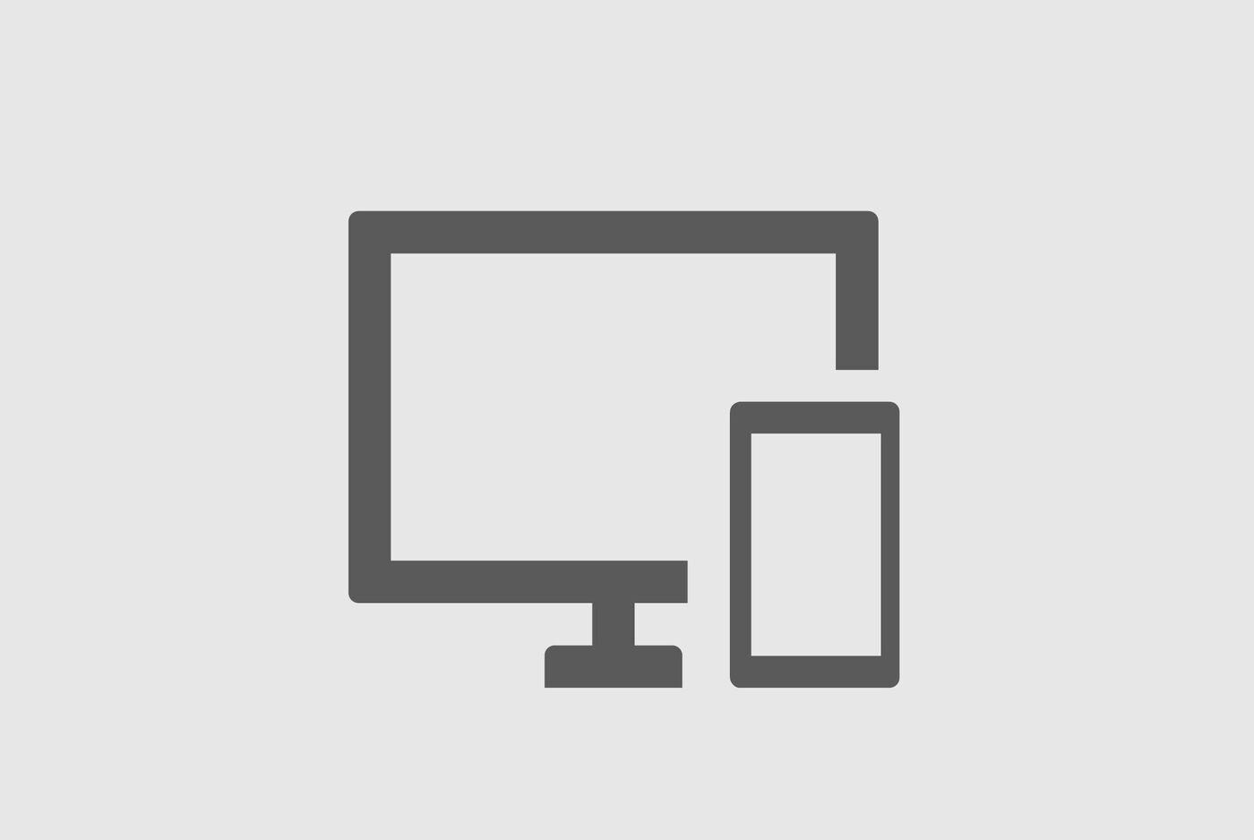 Una pantalla de computadora y un smartphone juntos.