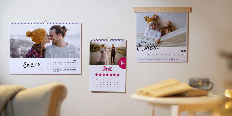 Calendario personalizado de pared CEWE