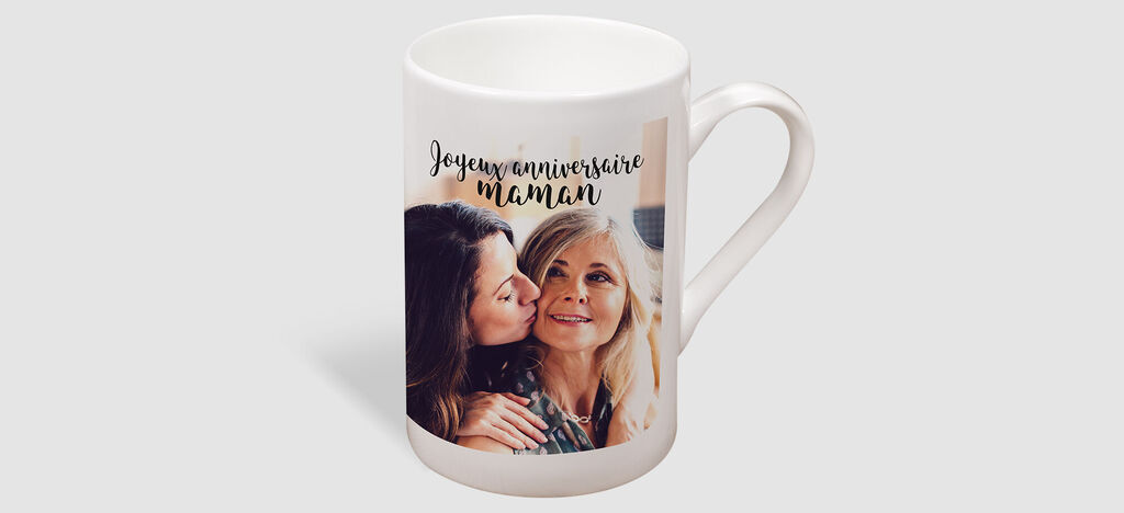 Taza personalizada con foto y texto para recuerdos