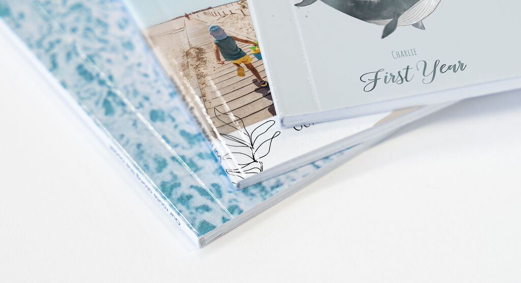El álbum de fotos con la tapa blanda es ideal para pequeños proyectos