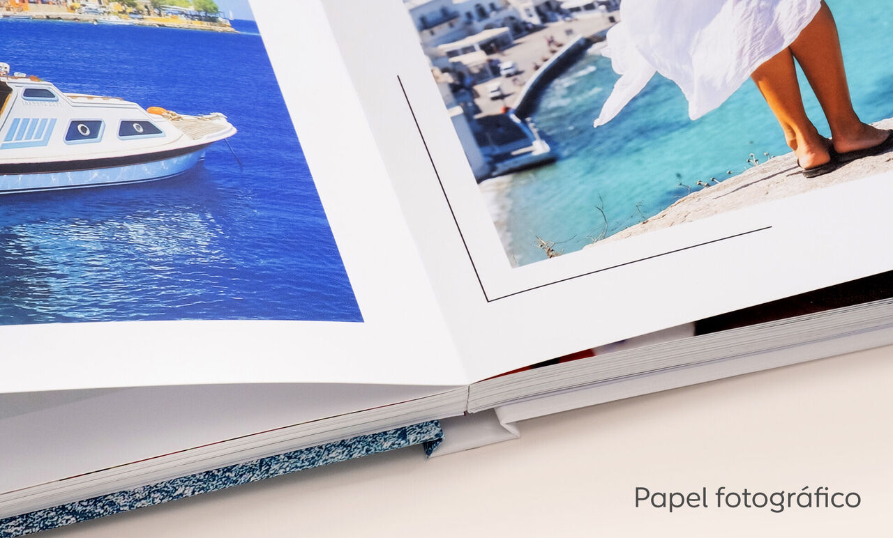 papel fotográfico para álbum de fotos xl cuadrado