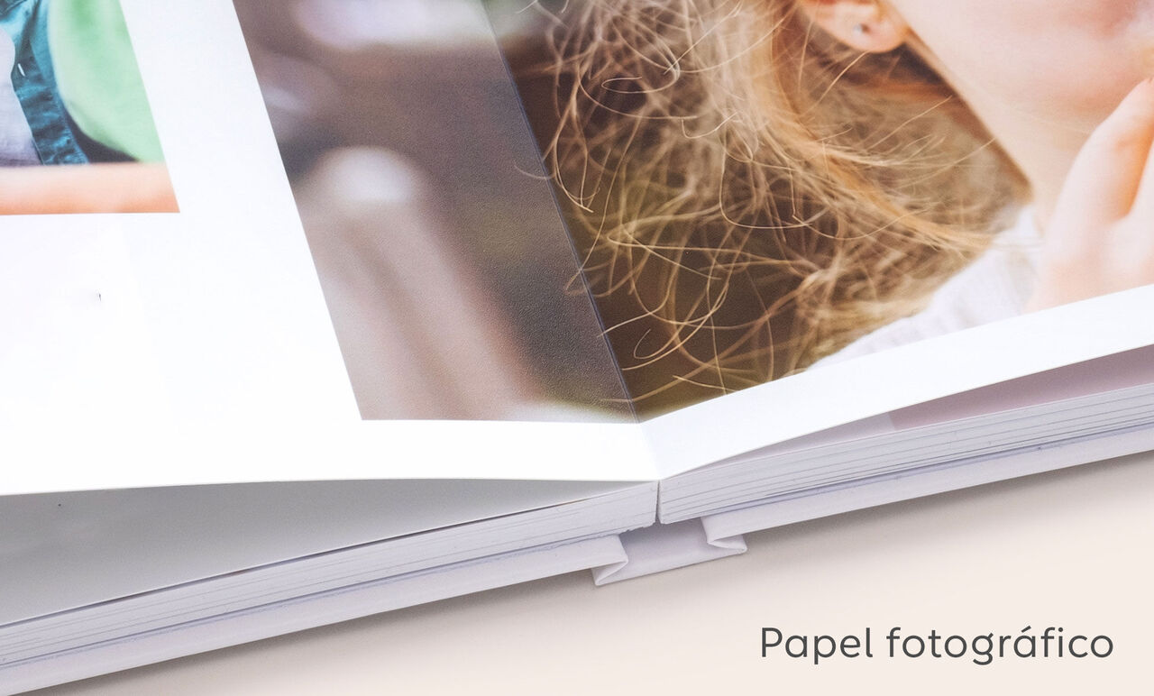 papel fotográfico álbum de fotos grande horizontal