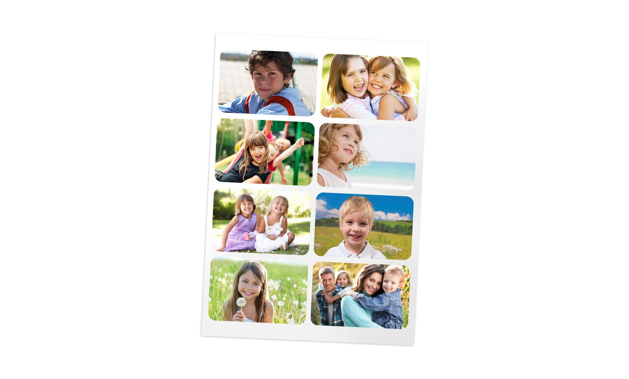 Un collage con fotos alegres de niños y personas en la naturaleza viviendo momentos bonitos juntos.