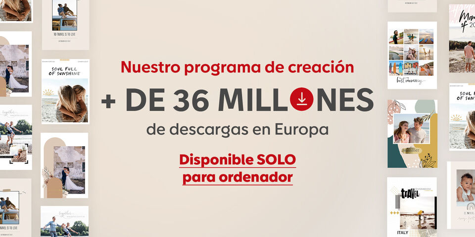 Anuncio de más de 36 millones de descargas de plantillas para productos CEWE en Europa